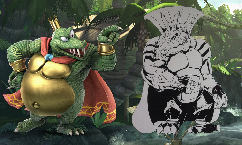 The Hive Gaming » Gregg Mayles muestra Concept Art de King K.Rool