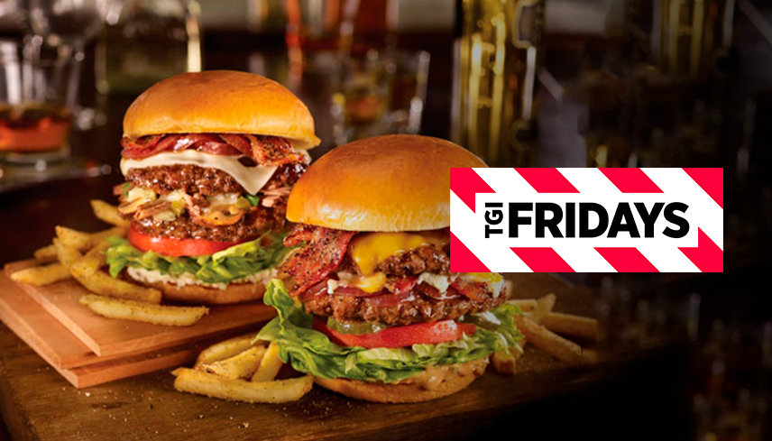 Las mejores hamburguesas en Fridays