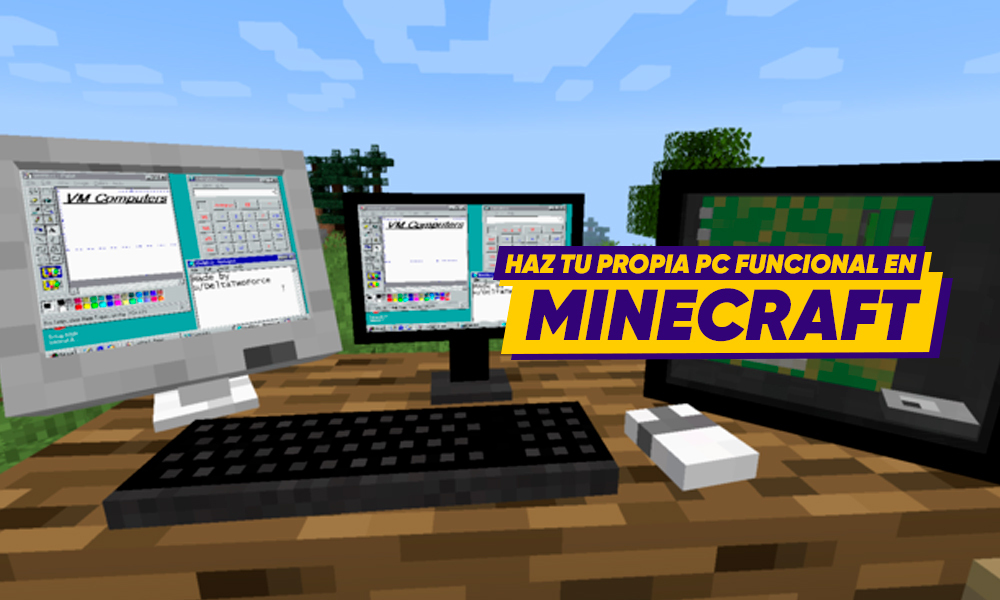 The Hive Gaming » Modifican Minecraft para correr Windows y jugar Doom