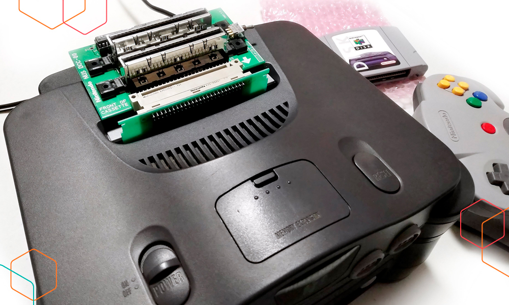 The Hive Gaming » Así luce un kit de desarrollo para Nintendo 64